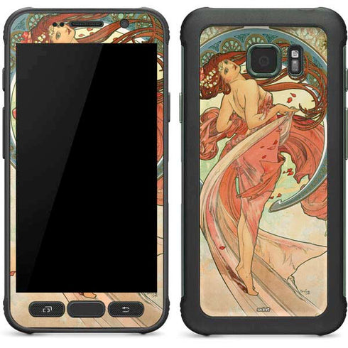 Alphonse Mucha The Arts, Dance Galaxy S7 Active Skin