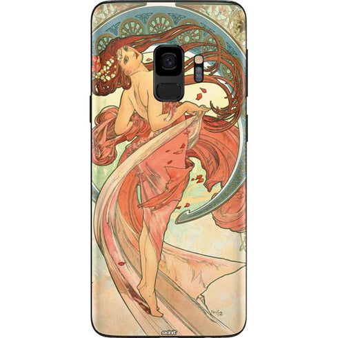 Alphonse Mucha The Arts, Dance Galaxy S9 Skin