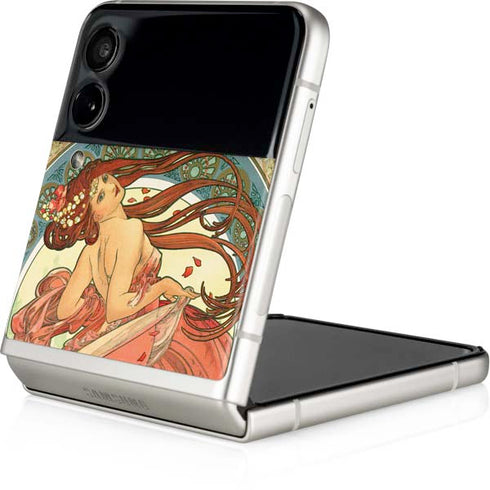 Alphonse Mucha The Arts, Dance Galaxy Z Flip4 5G Skin