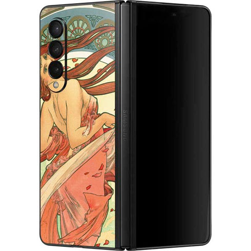 Alphonse Mucha The Arts, Dance Galaxy Z Fold3 5G Skin