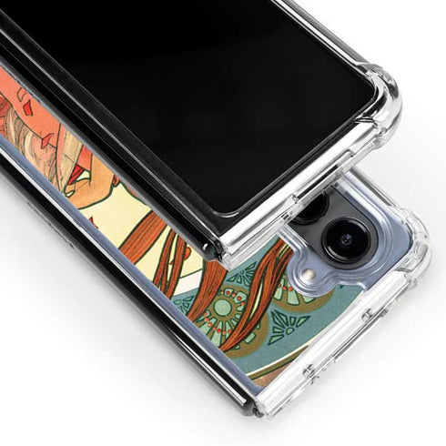 The Arts: Dance by Mucha Galaxy Z Fold5 5G Clear Case