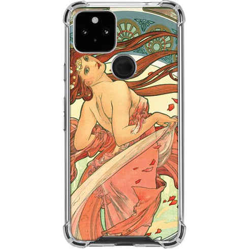 Alphonse Mucha The Arts, Dance Google Pixel 5a 5G Clear Case