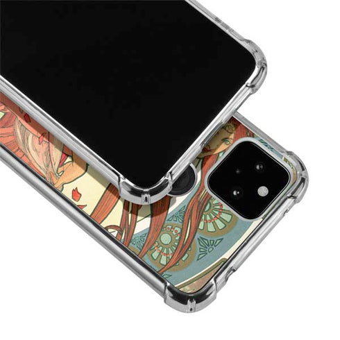 Alphonse Mucha The Arts, Dance Google Pixel 5a 5G Clear Case