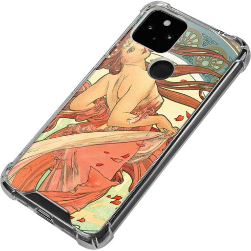 Alphonse Mucha The Arts, Dance Google Pixel 5a 5G Clear Case