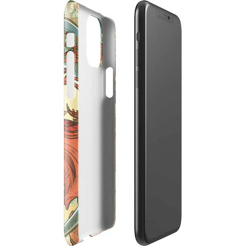 Alphonse Mucha The Arts, Dance iPhone 11 Pro Max Lite Case