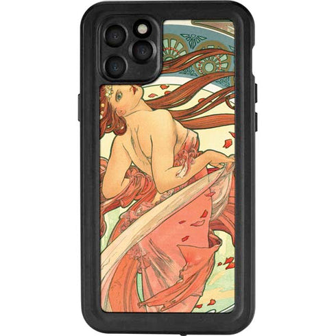 Alphonse Mucha The Arts, Dance iPhone 11 Pro Max Waterproof Case
