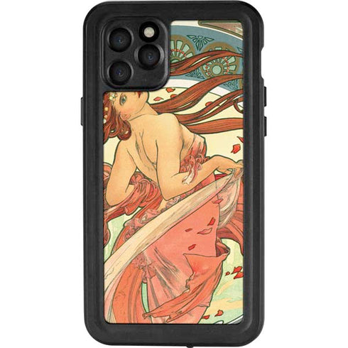 Alphonse Mucha The Arts, Dance iPhone 11 Pro Waterproof Case