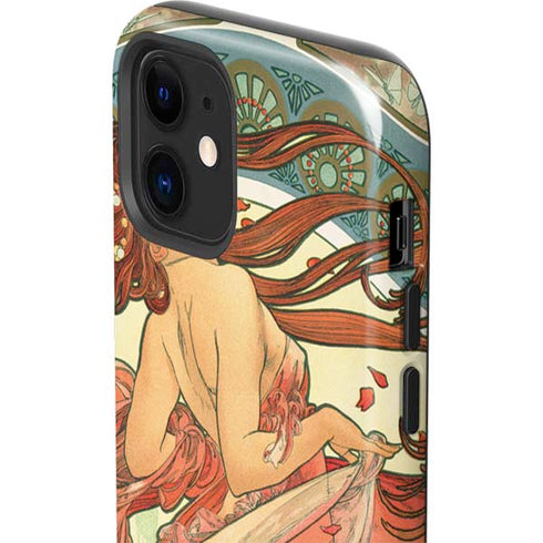 Alphonse Mucha The Arts, Dance iPhone 12 Mini Impact Case