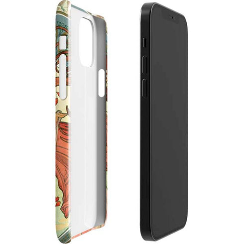 Alphonse Mucha The Arts, Dance iPhone 12 Mini Lite Case