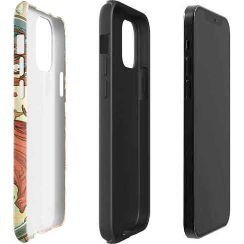 Alphonse Mucha The Arts, Dance iPhone 12 Pro Impact Case