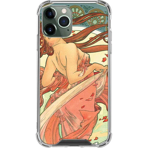 Alphonse Mucha The Arts, Dance iPhone 12 Pro Max Clear Case