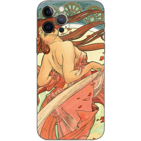 Alphonse Mucha The Arts, Dance iPhone 12 Pro Skin