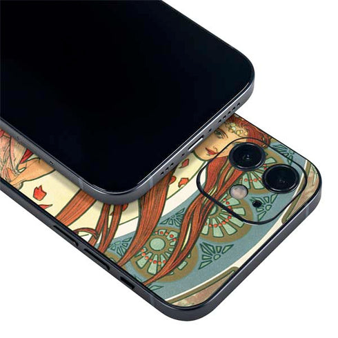 Alphonse Mucha The Arts, Dance iPhone 12 Skin