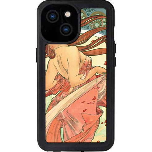 Alphonse Mucha The Arts, Dance iPhone 13 Mini Waterproof Case