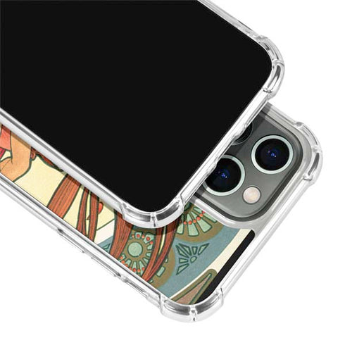 Alphonse Mucha The Arts, Dance iPhone 13 Pro Clear Case