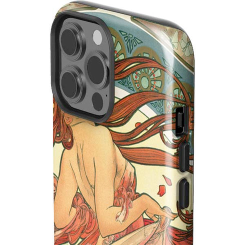 Alphonse Mucha The Arts, Dance iPhone 13 Pro Max Impact Case