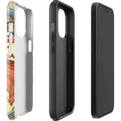 Alphonse Mucha The Arts, Dance iPhone 13 Pro Max Impact Case
