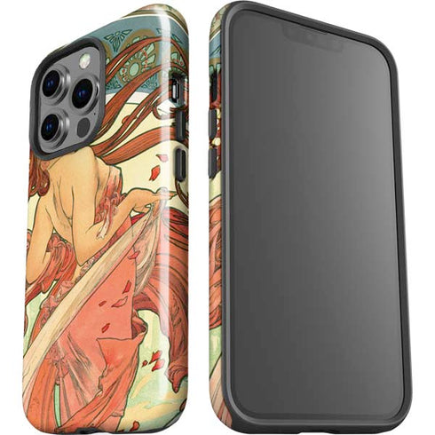 Alphonse Mucha The Arts, Dance iPhone 14 Pro Impact Case