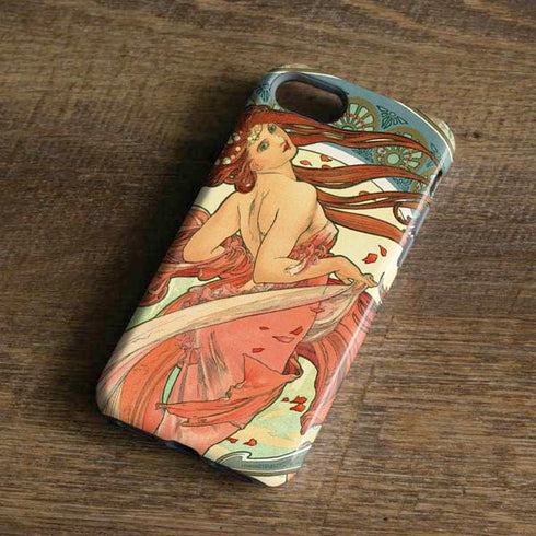Alphonse Mucha The Arts, Dance iPhone 8 Pro Case