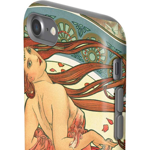 Alphonse Mucha The Arts, Dance iPhone SE (2nd & 3rd Gen) Pro Case