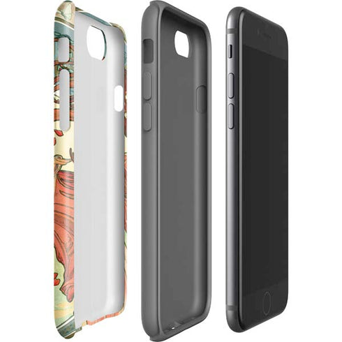 Alphonse Mucha The Arts, Dance iPhone SE (2nd & 3rd Gen) Pro Case