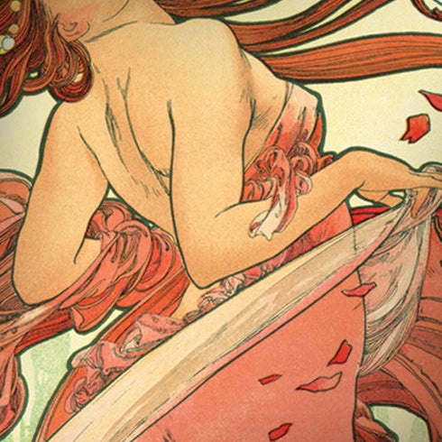 Alphonse Mucha The Arts, Dance iPhone X Pro Case