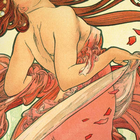 Alphonse Mucha The Arts, Dance iPhone XR Skin