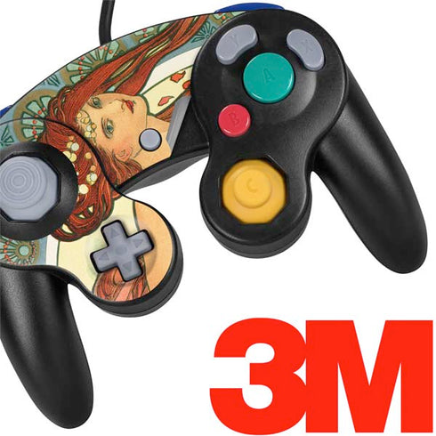 Alphonse Mucha The Arts, Dance Nintendo GameCube Controller Skin