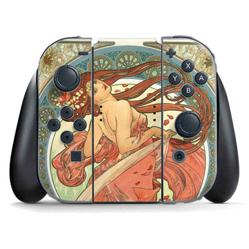 The Arts: Dance by Mucha Nintendo Switch (2017-2021) Joy-Con Controller Skin