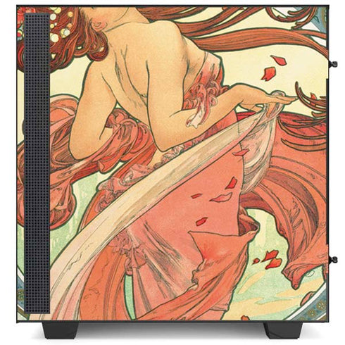 Alphonse Mucha The Arts, Dance NZXT H510 Compact ATX Mid-Tower Case Skin