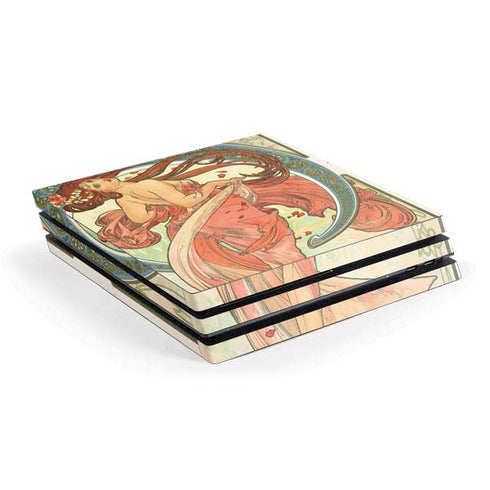 Alphonse Mucha The Arts, Dance PS4 Pro Console Skin