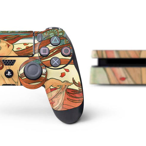 Alphonse Mucha The Arts, Dance PS4 Slim Bundle Skin
