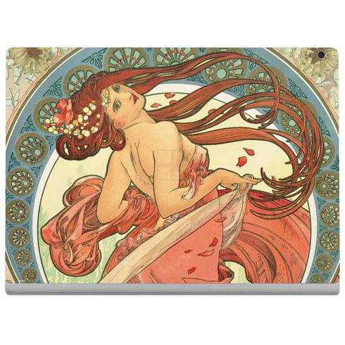 Alphonse Mucha The Arts, Dance Surface Book 2 15in Skin