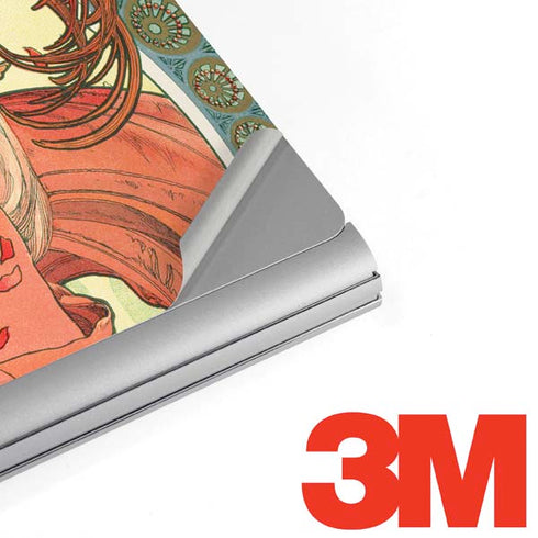 Alphonse Mucha The Arts, Dance Surface Book 2 15in Skin