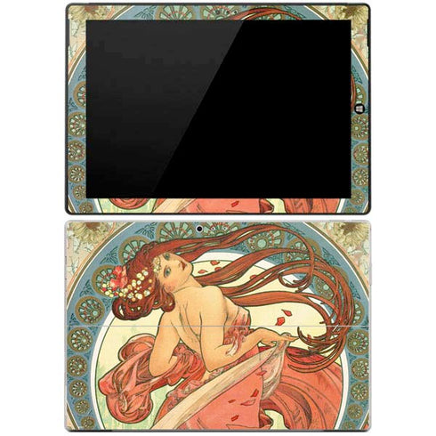 Alphonse Mucha The Arts, Dance Surface Pro 3 Skin