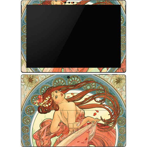 Alphonse Mucha The Arts, Dance Surface Pro 6 Skin