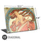 Alphonse Mucha The Arts, Dance Universal Laptop 15in (12.2 x 8.8in) Skin