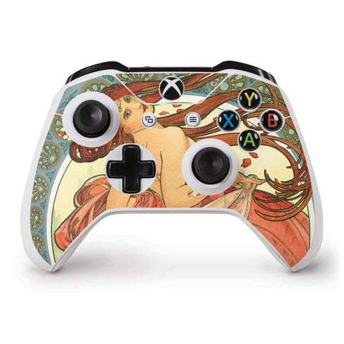 Alphonse Mucha The Arts, Dance Xbox One S Controller Skin