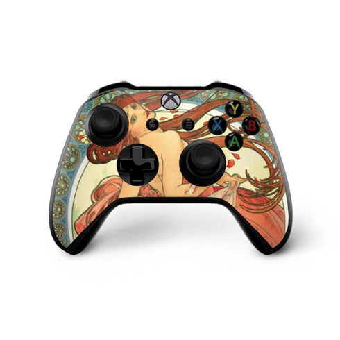 Alphonse Mucha The Arts, Dance Xbox One X Controller Skin