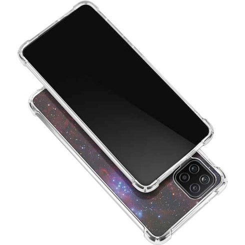 The Belt Stars of Orion Galaxy A12 Clear Case