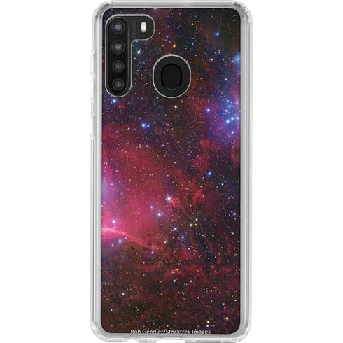 The Belt Stars of Orion Galaxy A21 Clear Case