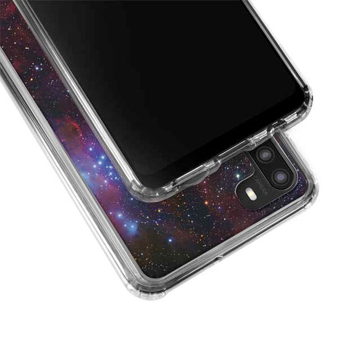 The Belt Stars of Orion Galaxy A21 Clear Case