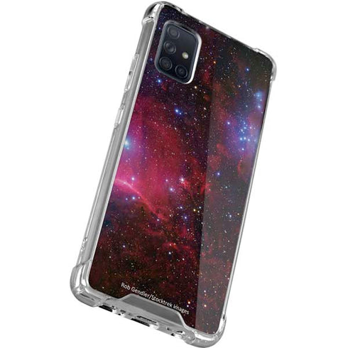 The Belt Stars of Orion Galaxy A51 5G Clear Case