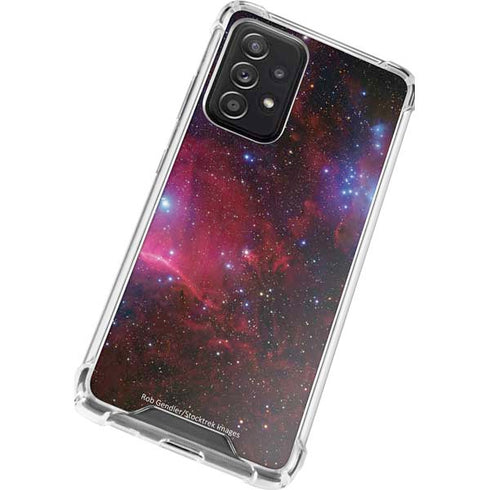 The Belt Stars of Orion Galaxy A52 5G Clear Case