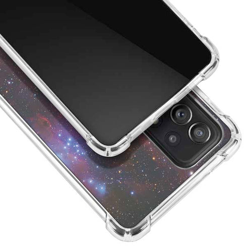 The Belt Stars of Orion Galaxy A52 5G Clear Case