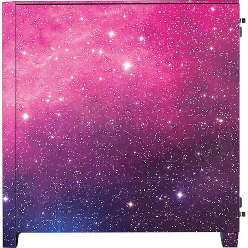 The California Nebula Corsair 4000D Tempered Glass Mid-Tower ATX Case Skin