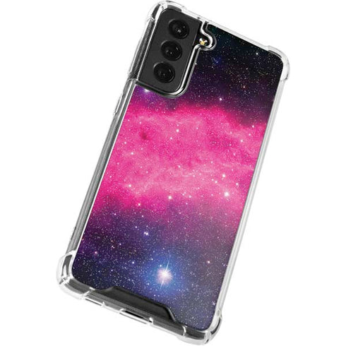 The California Nebula Galaxy S21 FE Clear Case