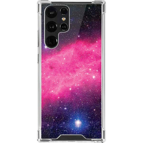 The California Nebula Galaxy S22 Ultra Clear Case
