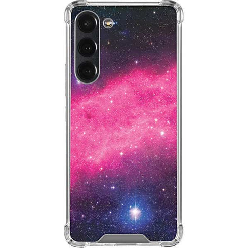 The California Nebula Galaxy S23 Plus Clear Case