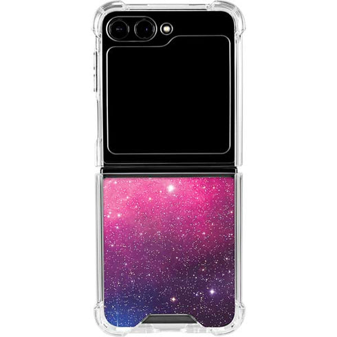 The California Nebula Galaxy Z Flip5 5G Clear Case
